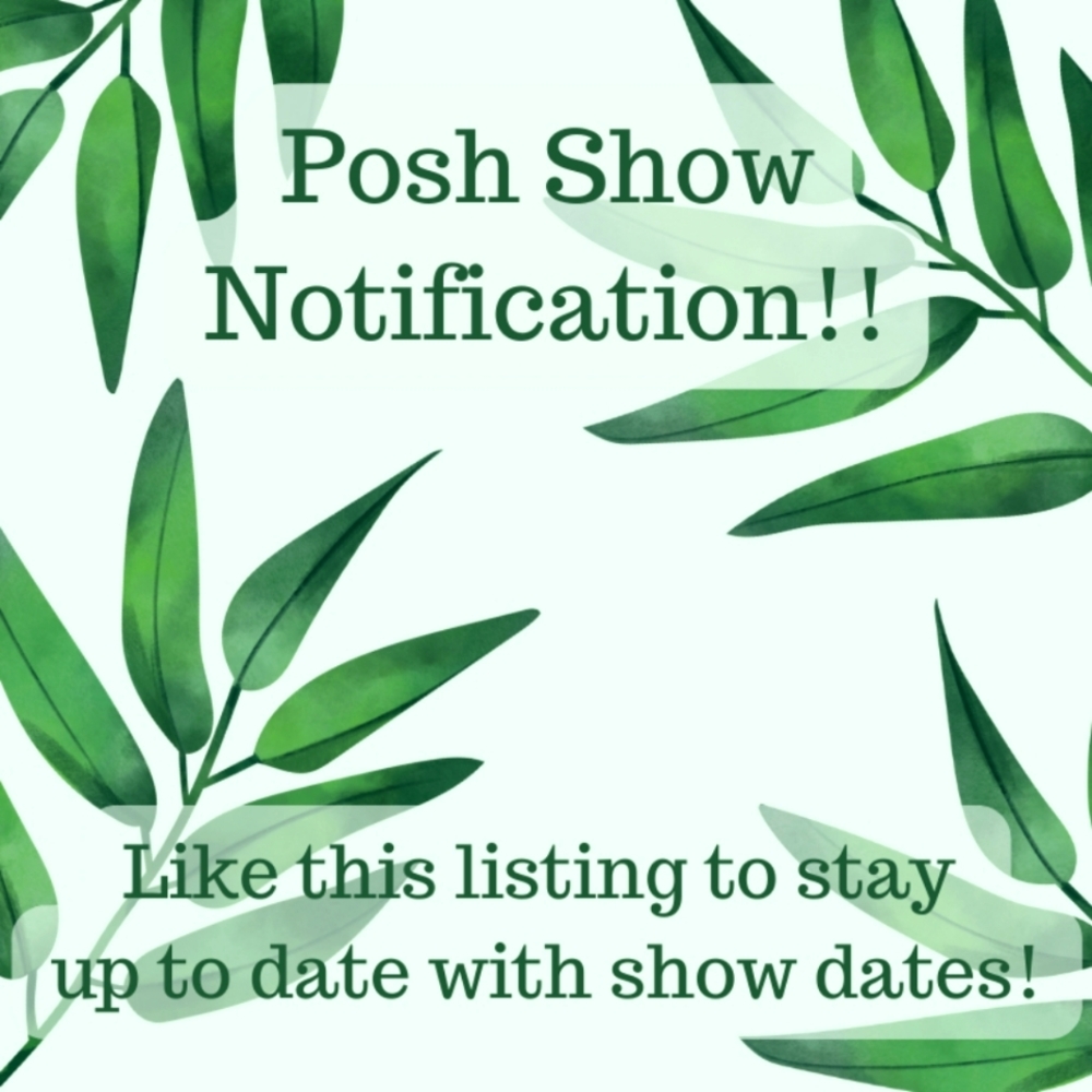 🎊 Posh Show Notification 🎊